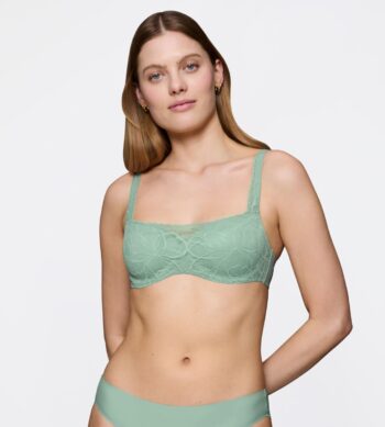 ⁦טריומף חזיית תחרה - Triumph Body Make-Up Illusion Lace Balconette⁩ – תמונה ⁦2⁩